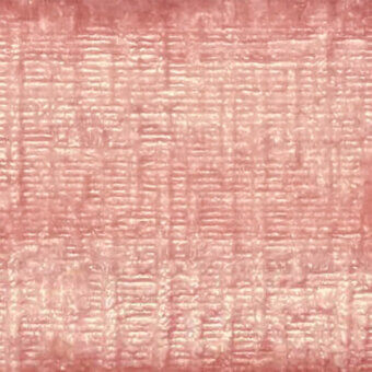 Coral fabric texture with vertical ridges and horizontal markings, displaying a woven or embossed pattern and muted, mottled tones.